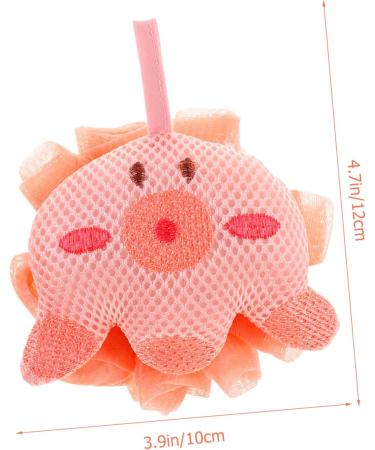Angoily Cartoon Bath Ball Loofah Scrub Mesh Bath Sponge Bath Scrubber Shower Sponge Loofah Shower Luffa Puff Balls Cartoon Mesh Pouf Cleaning Loofah Ball for Bathing Child Body Hair Ring - Buy Online on GoSupps.com