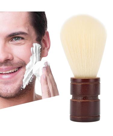 Ankroyu Razor Brush for Men | Professional Hairdressing Tools | Soft Nylon Bristles & Wooden Handle | Beard Purification & Neck Dusting Brush - Buy Online on GoSupps.com