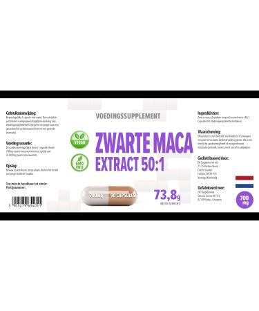  Hepatica Black Maca Hepatica 35 000 mg | 50:1 Extract (700 mg) | 90 Vegan Softgels | High Energy Endurance and Performance - Buy Online on GoSupps.com