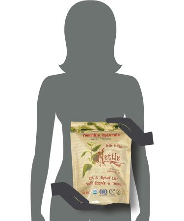 Foothills Naturals Nettle Leaf Tea Organic Loose Cut and Sifted Caffeine Free (227g Loose Leaf Tea) 227 g (Pack of 1) - Buy Online on GoSupps.com