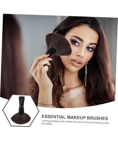 Housoutil Makeup Highlighter Facial Tools Pro Tools Duster for Women Face Tools Bronzer Neck Fan Make up Highlighter Blush Makeup Brush Highlighters Multi- Mineral Powder Miss 20x4x16cm Coffee - Buy Online on GoSupps.com