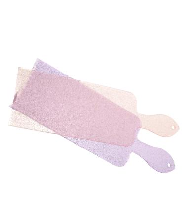 GALPADA Lot de 2 Palettes de Coloration pour M ches Planches M ches en Plastique Rigide Kit Professionnel pour Salon de Coiffure Couleurs Flash Argent Violet et Rose Clair Outil de