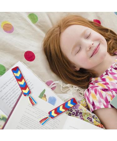 FREEBLOSS Plastic Canvas Bookmark Kit - Set of 8 Sheets for Embroidery and Crafting Projects - Buy Online on GoSupps.com