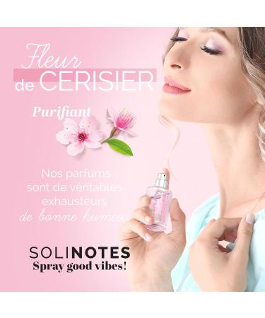 SOLINOTES Cherry Blossom Perfume for Women - Eau De Parfum | Delicate Floral and Soothing Scent - Made in France - Vegan - 0.5 fl.oz - Buy Online on GoSupps.com