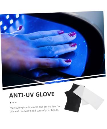 FRCOLOR 2 Pairs Pink Gloves Sun Gloves Nail Art Supplies Nail Art Anti-uv Gloves Manicure Gloves Anti Uv Nail Art Uv Gloves Uv Nail Gloves Nail Art Accessory Breathable Gel Nylon - Buy Online on GoSupps.com