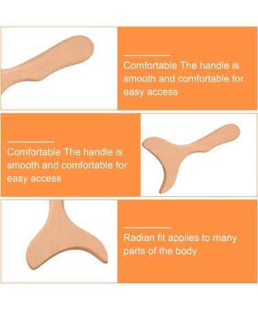 Massage Paddle for Maderotherapy & Lymphatic Drainage | Wooden Gua Sha Board & Trigger Massage Tool - Buy Online on GoSupps.com