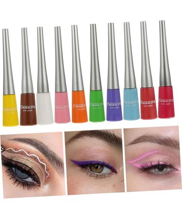 TOVINANNA 20 Pcs Colored Liquid Eyeliner Waterproof Eyeliner Makeup Supplies Cosmetic Plastic Makeup Pen - Buy Online on GoSupps.com