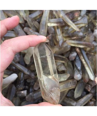 Natural Crystal Rough 2.2LB 1KG Raw Natural Smoke Citrine Quartz Crystal Original Points Rough Stone Stone Collection - Buy Online on GoSupps.com