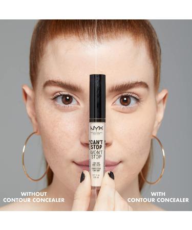 NYX Can't Stop Won't Stop Contour Concealer - Fair 01.5 FAIR | Full Coverage Matte Finish - Buy Online on GoSupps.com