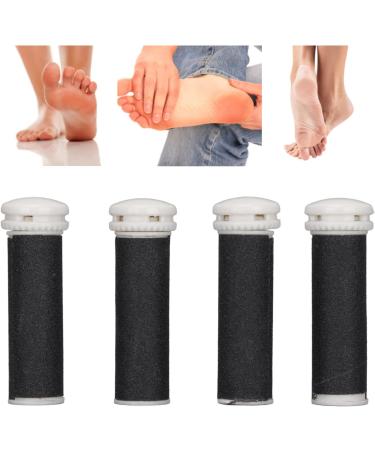 4 Replacement Roller Heads for Electric Foot File - Super Coarse & Regular Coarse Pedicure Accessories - Buy Online on GoSupps.com