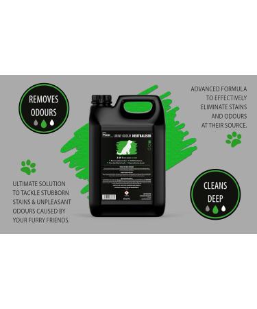 Pet Power Pet Urine Stain Cleaner & Odour Remover - 5L | Effective Pet Stain & Odour Eliminator - Buy Online on GoSupps.com