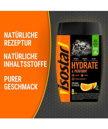 Isostar Hydrate & Perform Orange + Cranberry Drink 1L Bottle - Hydration & Energy for Athletes | Buy Internationally - Buy Online on GoSupps.com