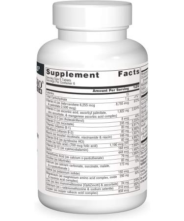 Source Naturals Elan Vital Multiple - Brain, Heart, Liver, Immune & Energy Support - 30 Tablets, Pack of 1 - Buy Online on GoSupps.com