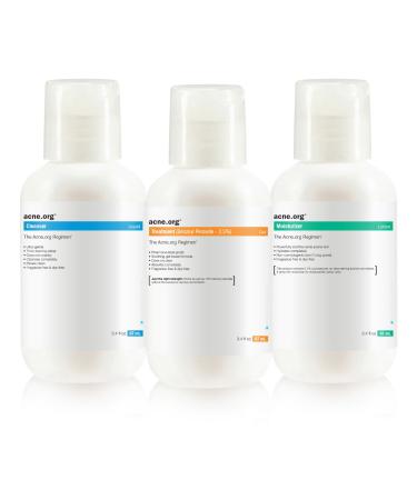 The Acne.org Regimen: Complete Treatment Kit (Travel Size)