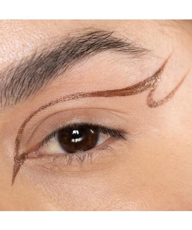  KRASH KOSMETICS KRASH KOSMETICS Eyeliner Bronze To Die For Metal DEAR QUEER Formula Waterproof 24h Long-lasting - Eyeliner Pigmented Colors - Fine Tip Felt Tip Applicator Vegan and Cruelty Free - Buy Online on GoSupps.com