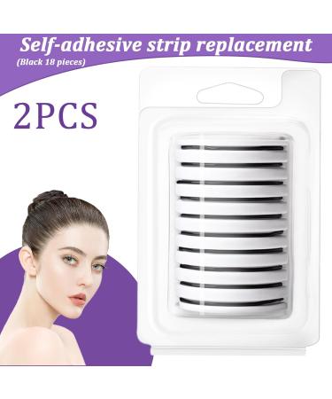 Eyelash Adhesive Strips 2 Boxes 20 Sheets Self Adhesive No Glue Apply Strip Lash Glue Reusable Lash Adhesive Strip for Fake Eyelashe Gentle and Non-irritating Easy to Remove and Wear Replacement - Buy Online on GoSupps.com