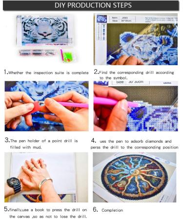 Constellation Aquarius Diamond Painting Kit - DIY Full Drill Zodiac Sign Embroidery Mosaic for Home Decor and Gifts - Buy Online on GoSupps.com
