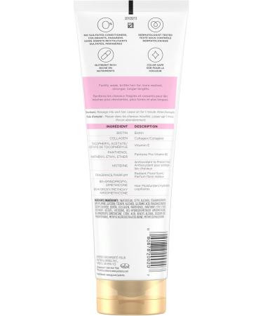 Pantene Pro-V Miracles Infinite Lengths Biotin + Collagen 1 Minute Miracle Conditioner 325mL 325 mL (Pack of 1) - Buy Online on GoSupps.com