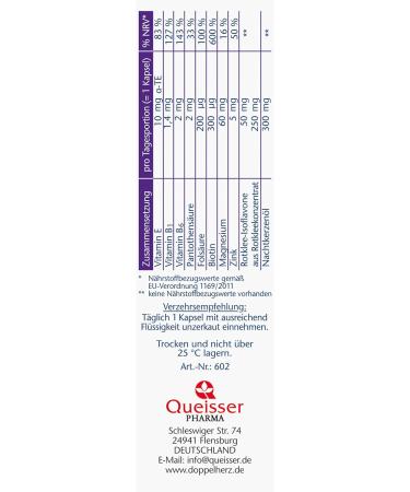 Double Heart Meno Rotklee & Night Cander Oil with Biotin - Women s Menopause Nutrients - 30 Capsules (2 Pack) - Buy Online on GoSupps.com