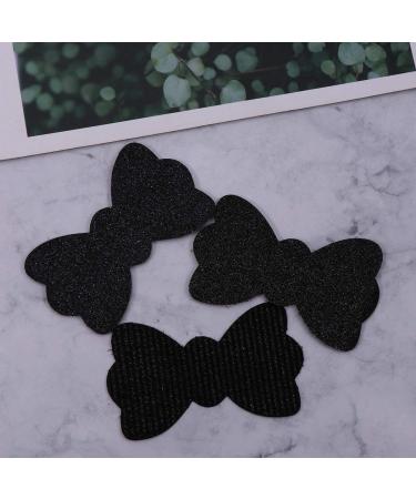 LEORX 10pcs Glitter Hair Fringe Sticker - Black Hair Fixed Pad for Broken Hair - Bang Hair Holder (Bow) - Buy Online on GoSupps.com