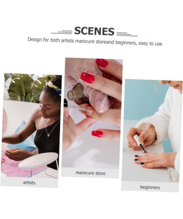 DOITOOL 2pcs Nail Art Drill Pen Nail Art Paint Tool Rock Nails Art Pen Supplies Dotting Tools for Painting Detail Nail Art Tool Para Small Nail Tool Pickup Painted Stainless Steel Miss - Buy Online on GoSupps.com