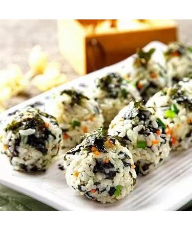 Sesame Seaweed Crushed Rice Mix Ingredients Sesame Flavored Sushi Seaweed Snacks Instant Seaweed (100g/Bottle) - Buy Online on GoSupps.com