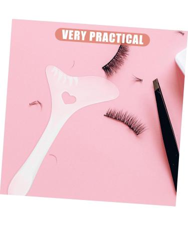 NOLITOY Eyeliner Stamp Eyelash Spoolies Eyeliner Pencil Stamps Eyeliner Guide Tool Eyelash Tool Cosmetic 12.00X6.00X0.50CM As Shown - Buy Online on GoSupps.com