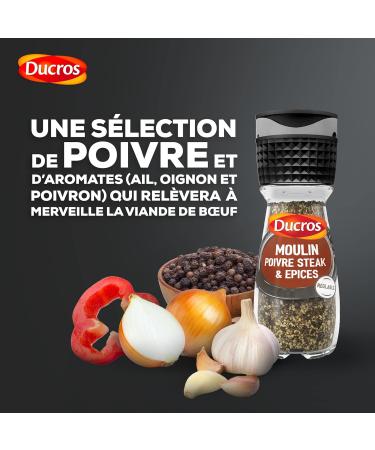 DUCROS - Pepper Mill Steak & Spices 35 g - Buy Online on GoSupps.com