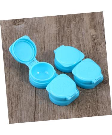 JECOMPRIS 20 PCS Lens Holder & Container Set - Blue & Medium - Perfect for Contact Lens Care - Buy Online on GoSupps.com