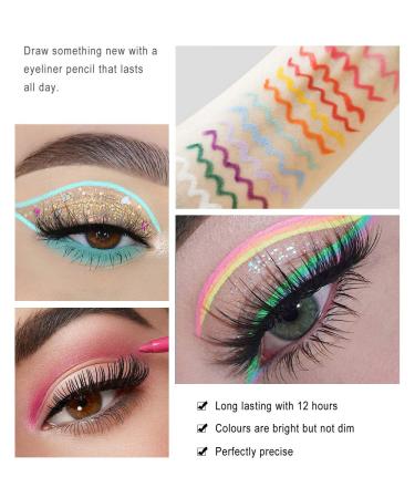 GL-Turelifes 6 Colors Matte Liquid Eyeliner Set - Waterproof Long Lasting Colorful Eyeliner Pens | Buy Online Worldwide - Buy Online on GoSupps.com