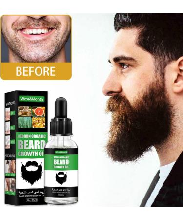 Best Cypreas Barthaar Growth Oil - 30ml Fast Thickening Beard Growth Amplifier for Men | Natural Facial Hair Growth - Buy Online on GoSupps.com