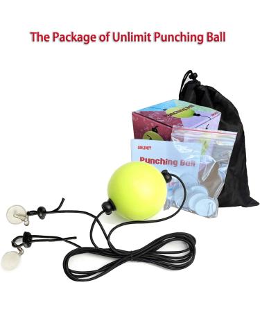 Boxing Reflex Ball Set for Hand Eye Coordination & Stress Relief - Home Training Equipment for Adults & Kids - No Hammer Installation Needed - Buy Online on GoSupps.com