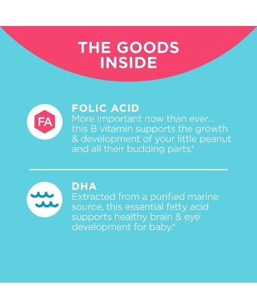 Olly Prenatal Gummy Multivitamins - 60 Essential Gummies for Healthy Pregnancy - Buy Online on GoSupps.com