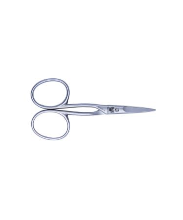 NN-knives | Sharp Baby Nail Scissors Professional blunt pointed Curved Left handed Scissors Manicure Pedicure Finger or Toe nail remover made from German stainless steel 1239b