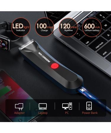 MAXGROOM Body Hair Trimmer for Men - Electric, Waterproof & Rechargeable - Buy Online on GoSupps.com
