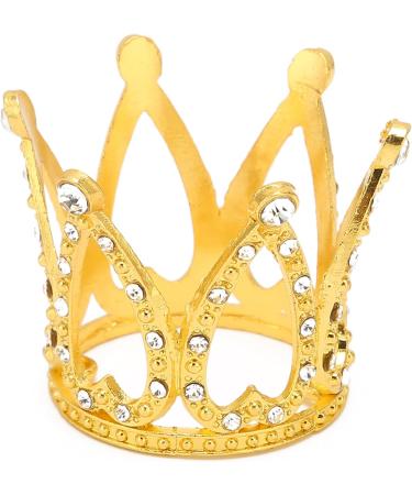 LANTRO JS Gold Alloy Crown Nail Art Pen Holder Display Stand | Premium Manicure Tools for Professionals - Buy Online on GoSupps.com