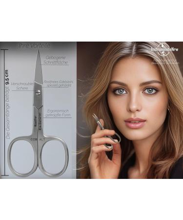 3-Piece Nail Scissors Set - Straight & Curved Finger & Toenail Scissors for Precision Care | International Shipping Available - Buy Online on GoSupps.com