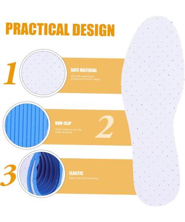 FRCOLOR 8 Pairs Sweat-Absorbing Thin Insoles - Breathable Shockproof Shoe Pads for Sports & Everyday Use | Enhance Comfort & Performance - Buy Online on GoSupps.com