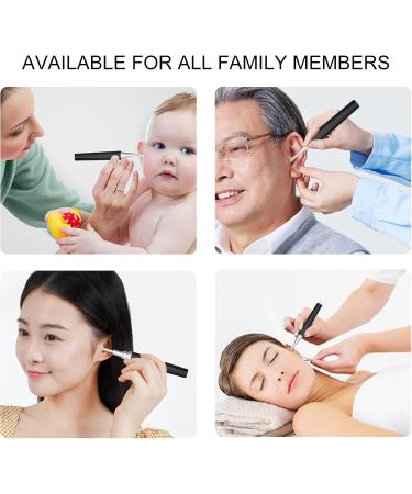 Intelligent WiFi Otoscope Ear Cleaner - 5MP HD Ear Wax Removal for All Ages | Earsworm Remover with LED - Black - Buy Online on GoSupps.com