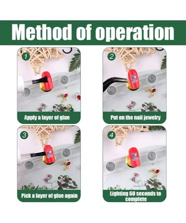 Aurora Nail Loop Charts - 3D Nail Art Pearls Bow Bear & Butterfly Designs | DIY Nail Decoration & Jewelry Production - Buy Online on GoSupps.com