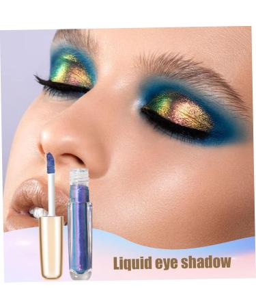 Glitter Eyeshadow Liquid 3PCS Makeup Waterproof Metallic Multichrome Eyeshadow Highly Pigment Holographic Eyeshadow Long Lasting Chrome Eyeshadow 2 - Buy Online on GoSupps.com