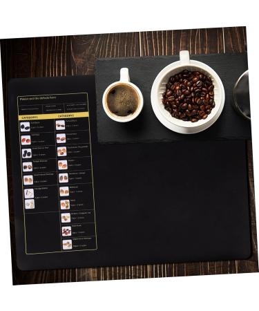 Angoily Coffee Beans Sorting Card Coffee Bean Classifying Card Mat Coffee Bean Sorting Cushion Espresso Beans Classification Pad Coffee Beans Sorting Mat - Buy Online on GoSupps.com