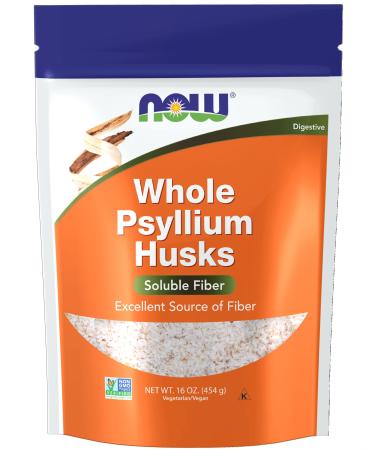 Now Foods Whole Psyllium Husks 16 oz (454 g)
