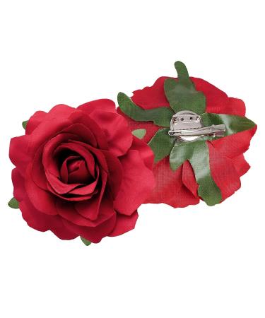 Topbuti 8 Pcs Rose Hair Clip Flower Hairpin Set - Floral Hair Accessories for Women, Girls - Perfect for Parties, Halloween, Weddings, Mother's Day - Buy Online on GoSupps.com