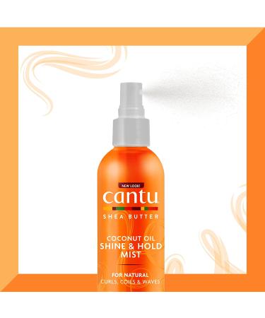 Buy Cantu Shea Butter Coconut Oil Shine & Hold Mist 8 oz - Natural Hair Care - Buy Online on GoSupps.com