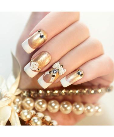 EAONE 500Pcs Natural Acrylic French Nail Tips Set with Accessories - Perfect for Salon DIY Nail Art - Buy Online on GoSupps.com