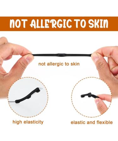 Thinp 7 Pairs Anti-Slip Silicone Glasses Ear Handles - Prevent Sliding & Enhance Comfort | Ideal for Eyewear - Buy Online on GoSupps.com