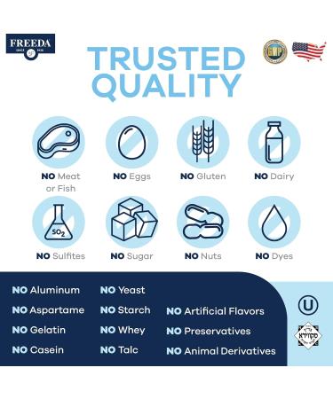 Freeda Calcium Phosphate Powder Kosher Mineral Supplement for Bone & Joint Health in Men Women Dogs & Cats Bone Strength Powder with Calcium and Phosphorus No Vitamin D Made in USA 16oz - Buy Online on GoSupps.com