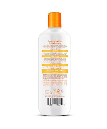 Cantu Moisturizing Cream Shampoo with Shea Butter - 13.5 fl oz | Best for Dry Hair | Nourishing & Hydrating | International Shipping Available - Buy Online on GoSupps.com