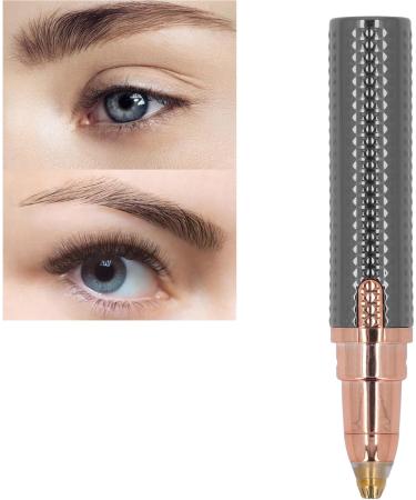 Buy Electric Eyebrow Hair Remover & Facial Hair Trimmer for Women - Painless & Portable with LED Light - Perfect for Lips & Nose (Black - Buy Online on GoSupps.com